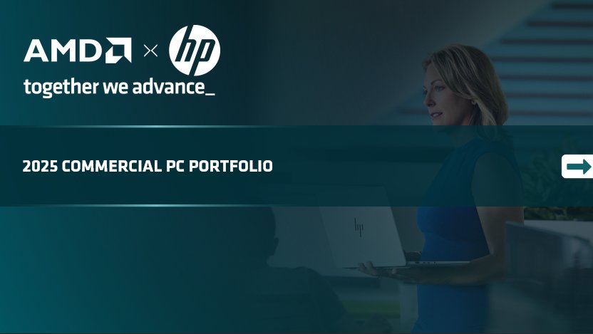 HP + AMD: 2025 Commercial PC Portfolio training